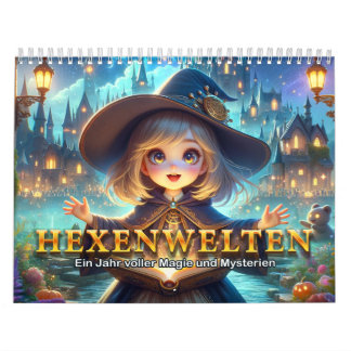 Calendario Hexenwelten: Ein Jahr voller Magie und Mysterien