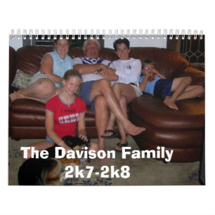 Calendario hhh 063, la familia 2k7-2k8 de Davison