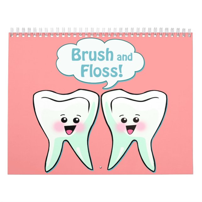 Calendario Higienista dental del dentista (Tapa)