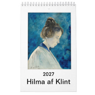 Calendario Hilma af Klint, pinturas modernas