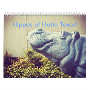 Calendario ¡Hipopótamos de Hutto Tejas! II