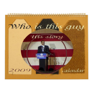 Calendario HISTORIA DE 2009 del Presidente Obama