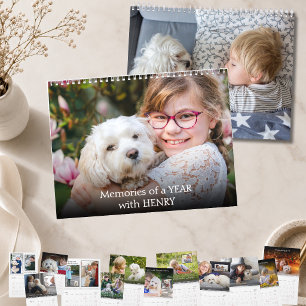 Calendario Historia divertida de la foto de tu familia regalo