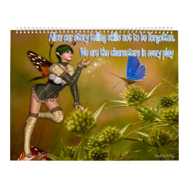 Calendario Historia fantástica (Tapa)