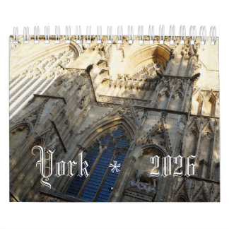 Calendario Historic York 2026 calendar