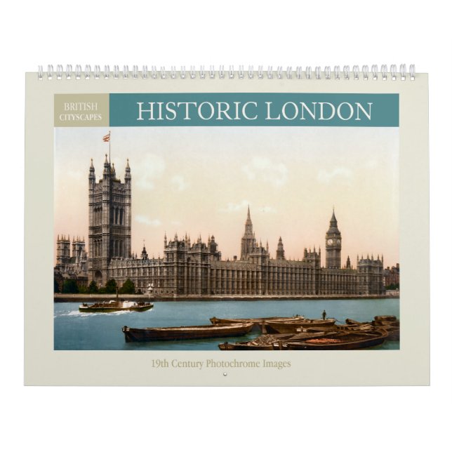 Calendario Histórica ciudad de Londres 2026 (Tapa)