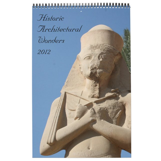 calendario histórico 2012 de las maravillas (Tapa)