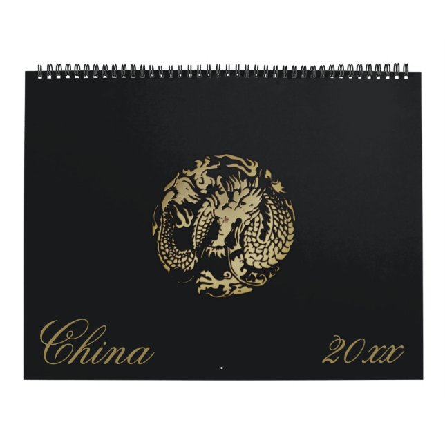 Calendario histórico de China (Tapa)