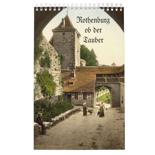 Calendario Histórico de Rothenburg ob der Tauber (Tapa)