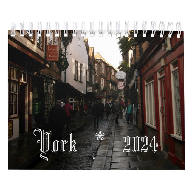 Calendario histórico de York 2024 (Tapa)