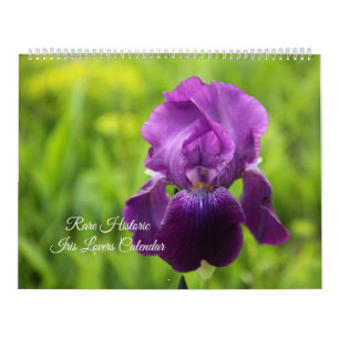 Calendario Histórico Raro De Los Amantes De Iris