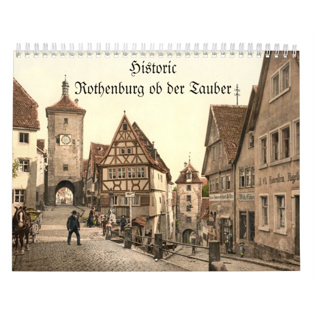 Calendario Histórico Rothenburg ob der Tauber (Tapa)