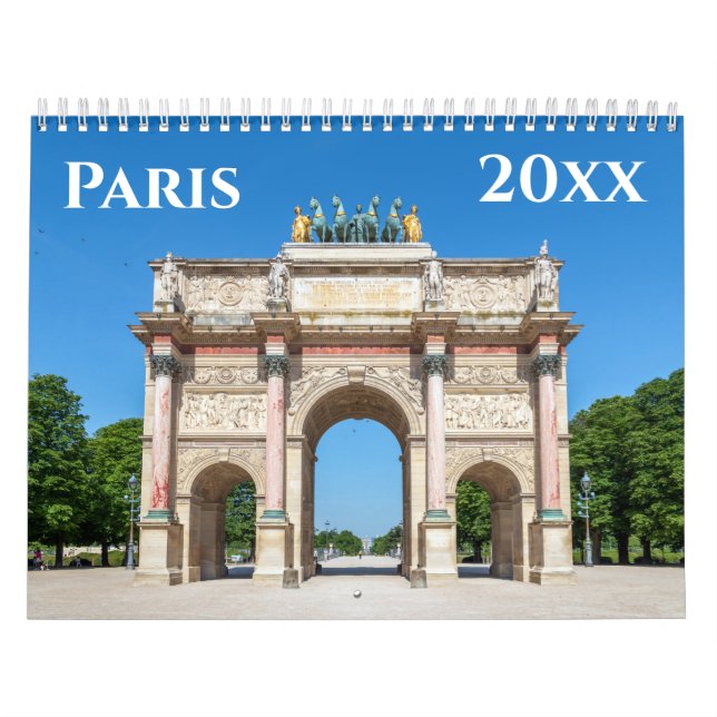 Calendario Hitos de París (Tapa)