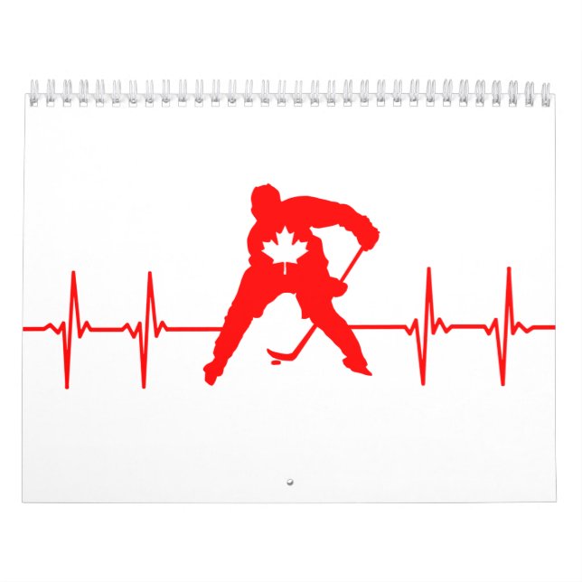 Calendario Hockey Canadá (Tapa)