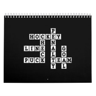 Calendario Hockey Lover Soy el mejor jugador de hockey