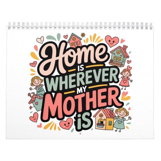 Calendario Hogar es donde esté mi madre (Tapa)