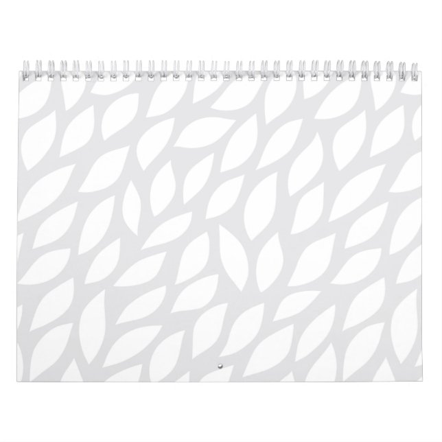 Calendario hoja de árbol (Tapa)