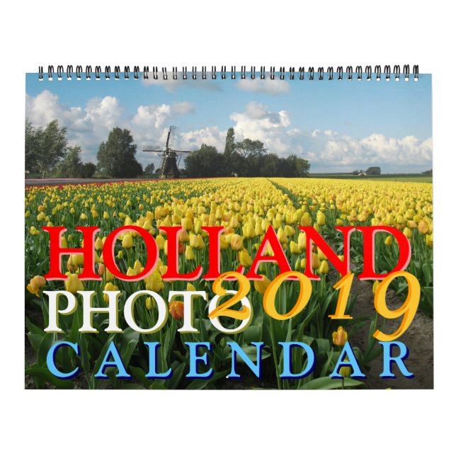 Calendario Holandés 2019 (Tapa)