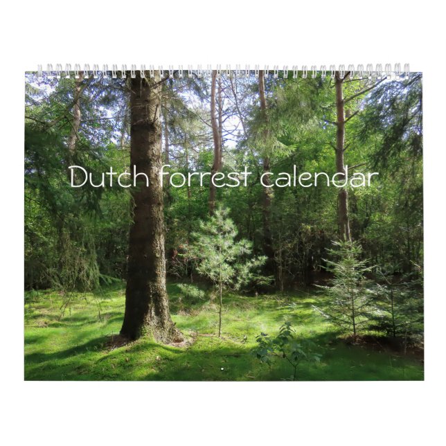 Calendario Hollands bos Kalender aan te passen (Tapa)