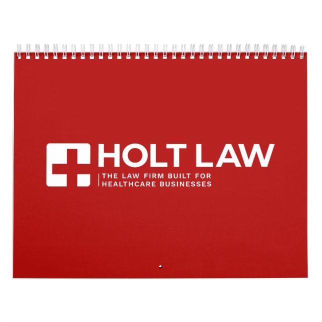 Calendario Holt Law (Tapa)