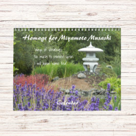 Calendario Homenaje a Miyamoto Musashi Haiku