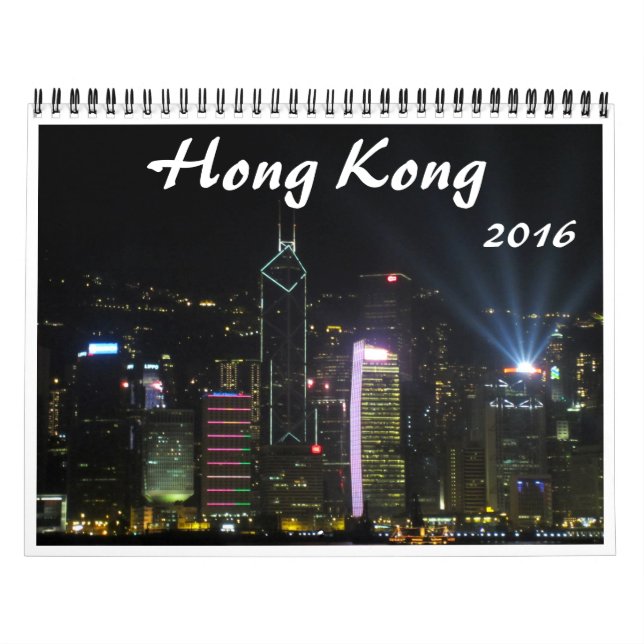 Calendario Hong-Kong 2016 (Tapa)