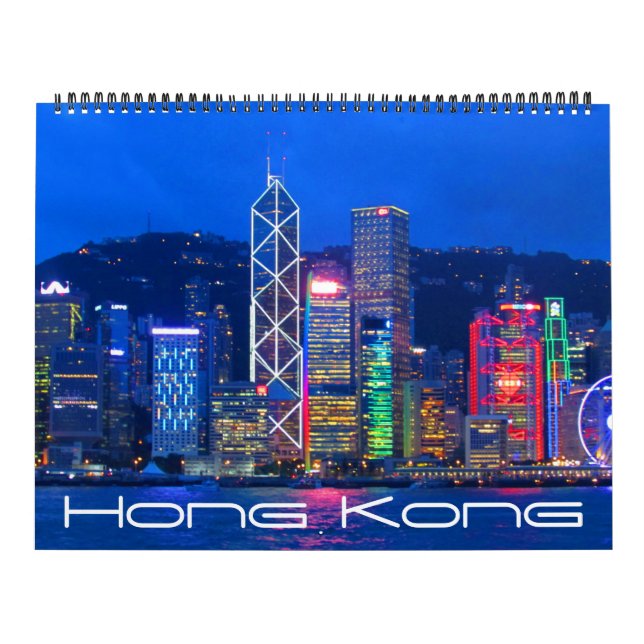 Calendario Hong Kong 2026 grande (Tapa)