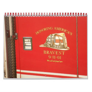 Calendario Honrando a los bomberos