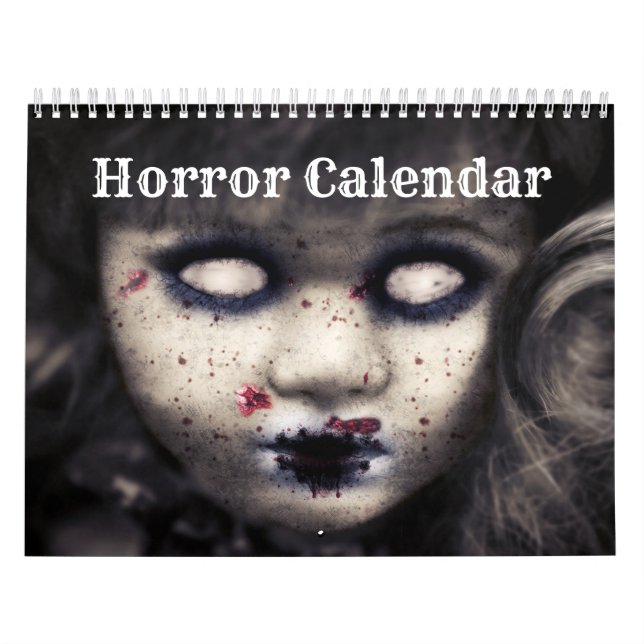 Calendario Horror 2025 (Tapa)