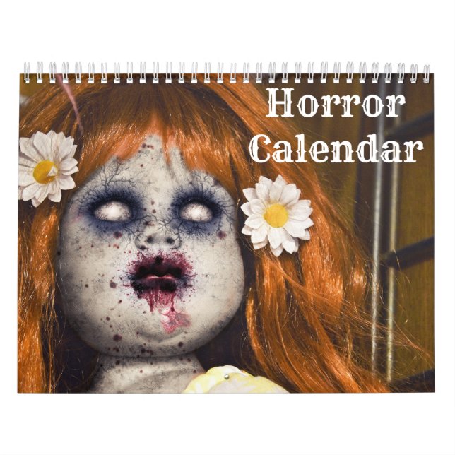 Calendario Horror 2026 (Tapa)