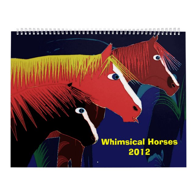 Calendario Horses2012 caprichoso (Tapa)