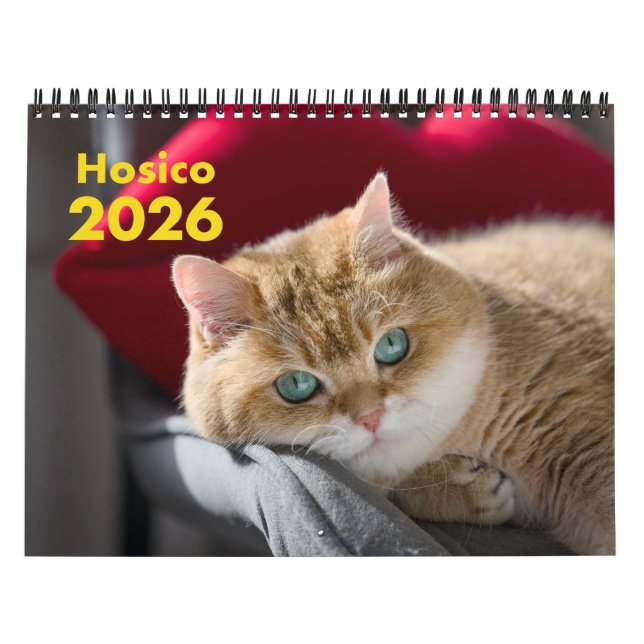 Calendario Hosico Calendar 2026 (Tapa)