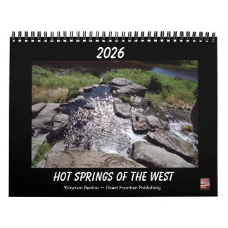 Calendario HOT SPRINGS OF THE WEST Calendar