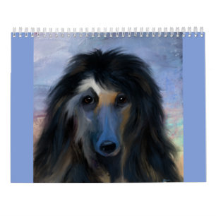Calendario Hound afgano 2025