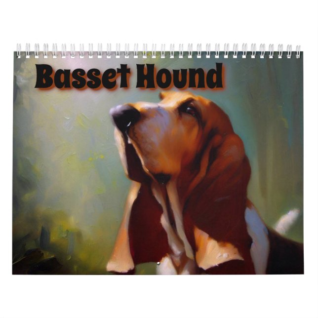 Calendario Hound Basset (Tapa)