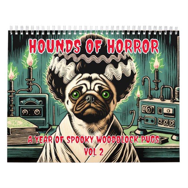 Calendario Hounds of Horror Vol 2 (Tapa)