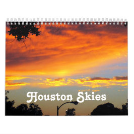 Calendario Houston Skies Calendar