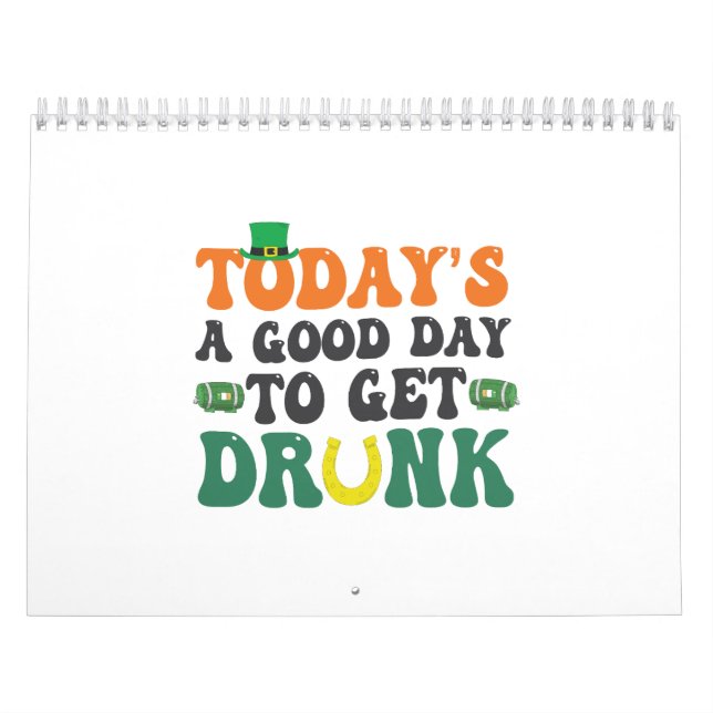 Calendario Hoy es un buen día para emborracharse con St Patri (Tapa)