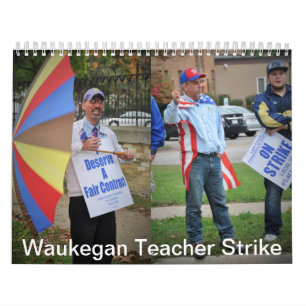 Calendario Huelga del profesor de Waukegan