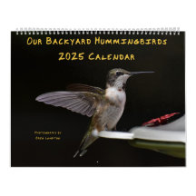 Calendario Hummingbirds de 11" x 14,25"