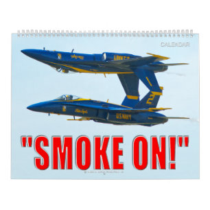 Calendario "¡HUMO!" - Equipo de la manifestación aérea de la 