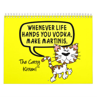 Calendario Humor gatito sarcástico de 2023
