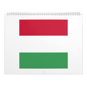 Calendario Hungary Flag Emblem