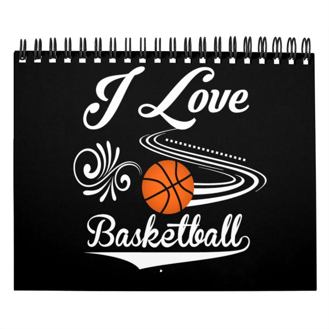 Calendario I Love basketball Calendar (Tapa)