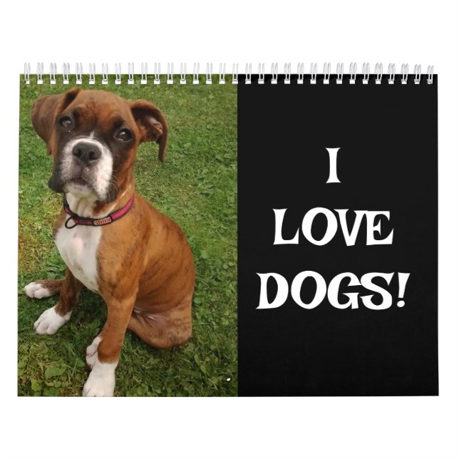 CALENDARIO I LOVE DOGS   CALENDAR (Tapa)