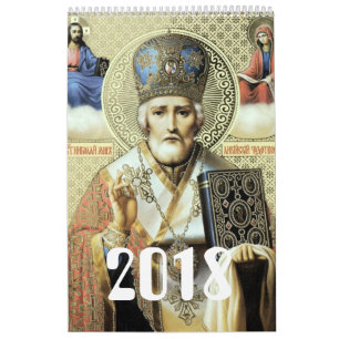 Calendario Iconos de Rusia