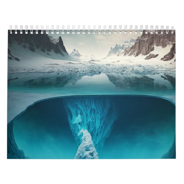 Calendario Icy Mountain View (Tapa)
