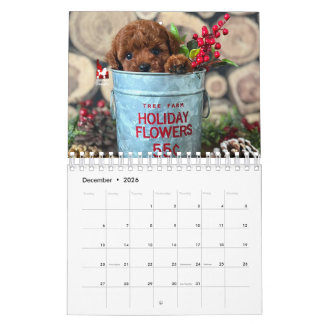 Calendario Idaho Jewels Poodles | 2026 Calendar