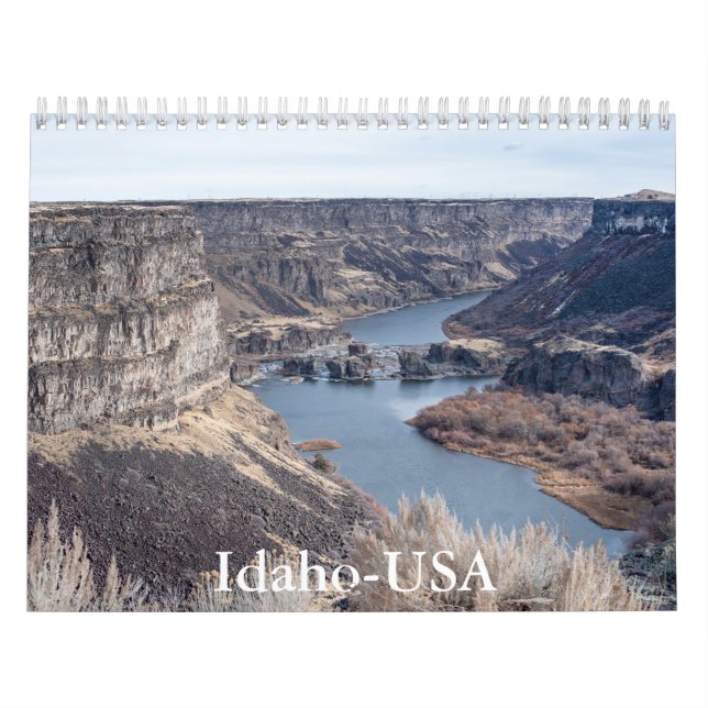 Calendario Idaho-USA (Tapa)