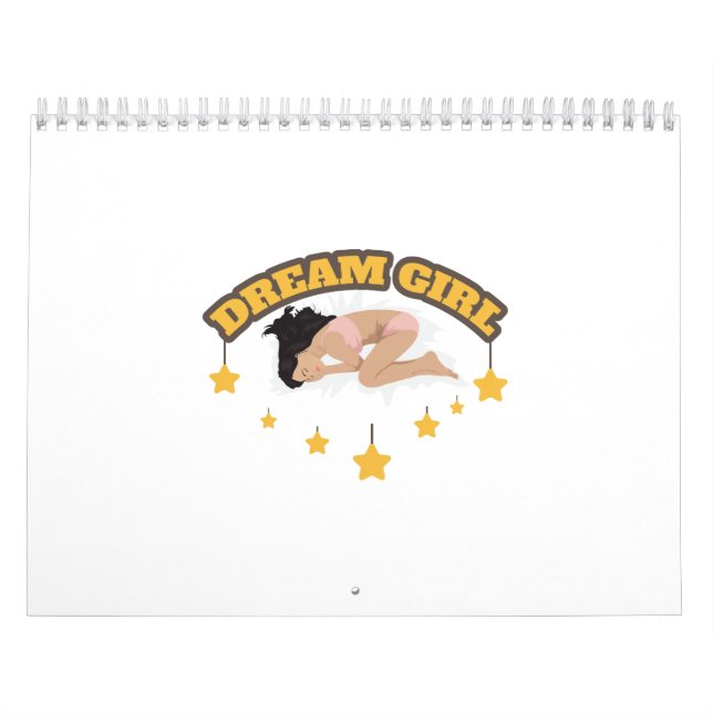 Calendario Idea de regalo del Chica Nariz Art Dream (Tapa)